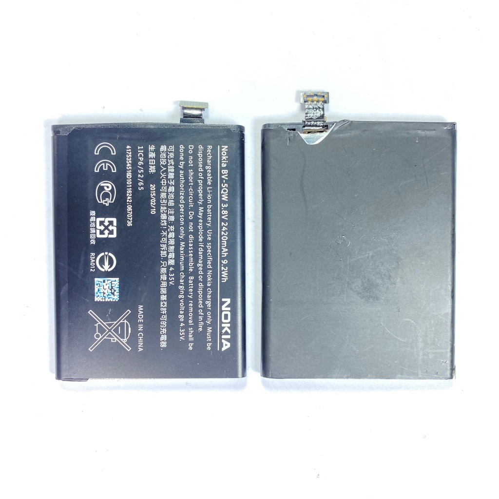 PIN NOKIA 930 lumia / RM-1045 / BV-5QW (Li-ion 3.8V 2420mAh)