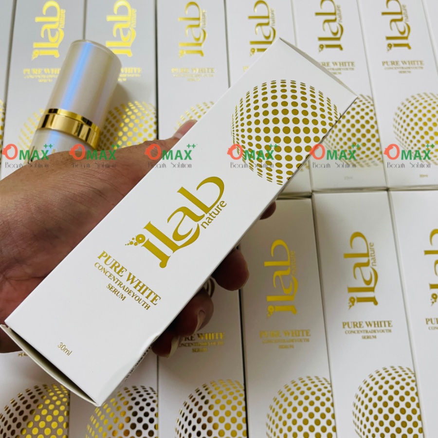 SERUM TRẮNG DA ILAB - PHỤC HỒI DA HƯ TỔN - LÀM TRẮNG - NGỪA LÃO HÓA 30ml