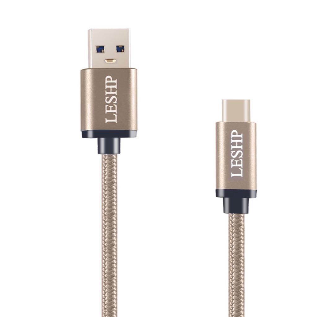 Dây Cáp Sạc Leshhp Chuyển Đổi Usb3.0A Sang Usb Type-C Dài 1m