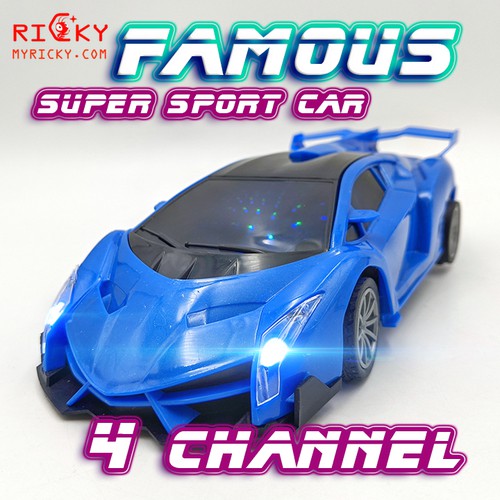 Xe điều khiển 2 chết độ đèn FAMOUS CAR - 929-3