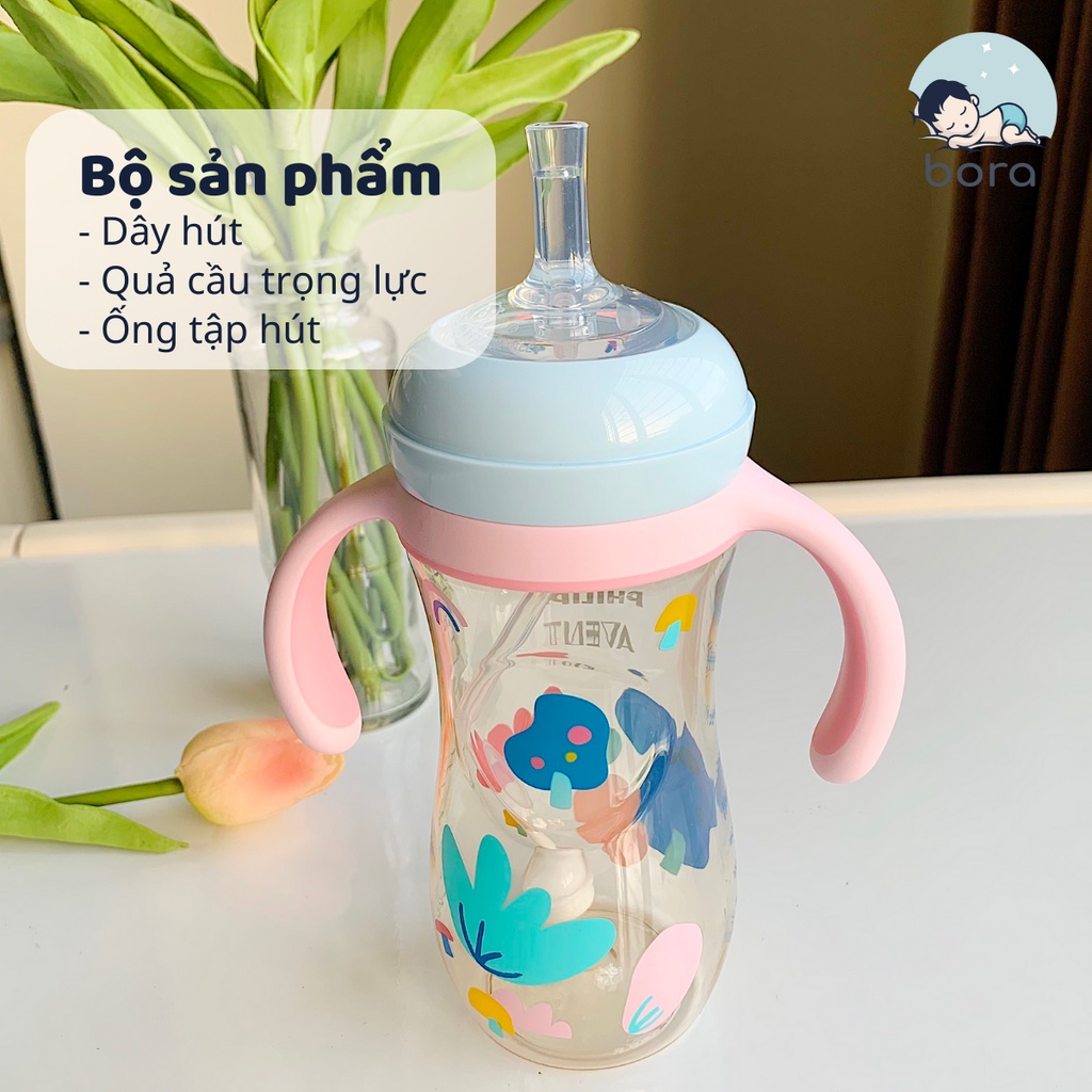 Ống tập hút bình sữa Avent cho bé chống sặc, chống đầy hơi - MyBaby
