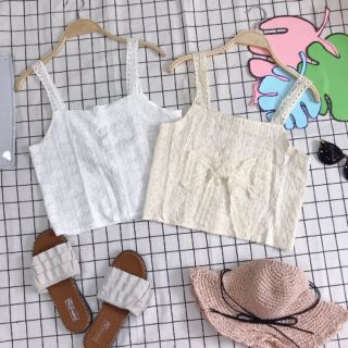 Croptop 2 dây style Thái