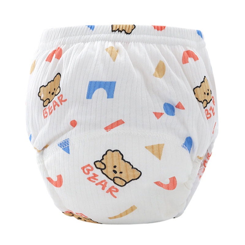 Quần Tã Bằng Cotton Thoáng Khí Có Thể Tái Sử Dụng Cho Bé