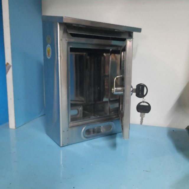 Hộp thư báo inox, hộp thư góp ý, thùng đựng thư inox nhỏ
