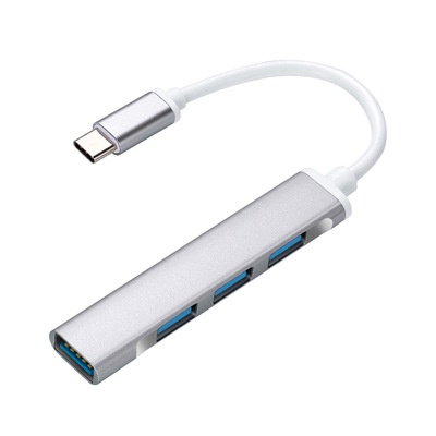 Hub USB Type C Sang 4 Cổng USB 3.0 Kết Nối Chuyển Đổi Cho Macbook Laptop PC- HUB PESTON Vỏ Kim Loại Cao Cấp