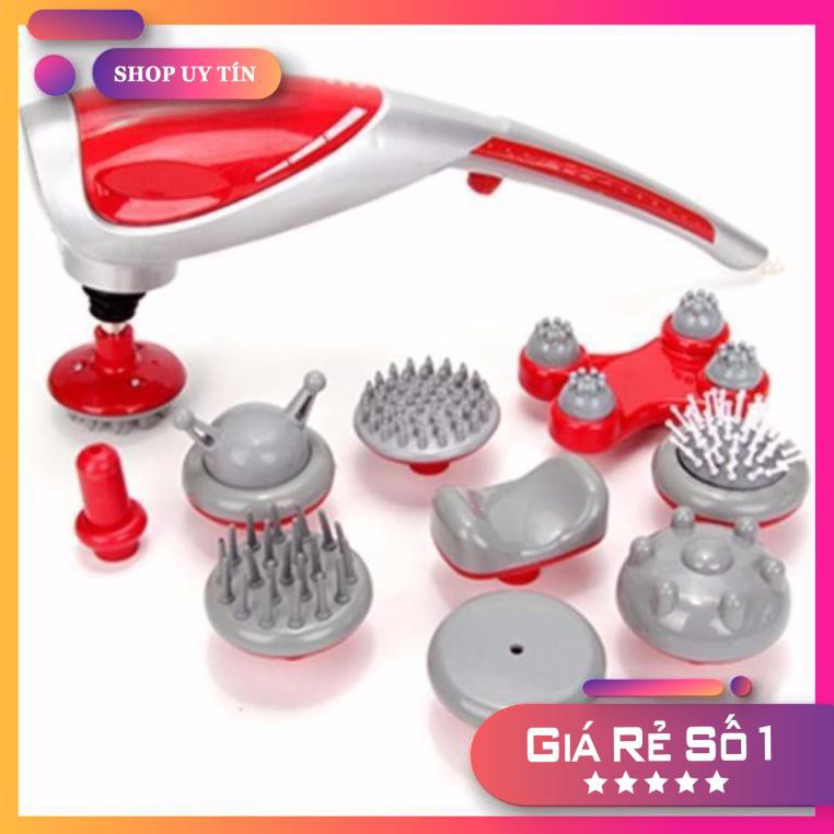 [Hàng Cao Cấp] Máy massage cầm tay 10 đầu King Massager cao cấp