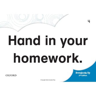 Flashcard Everybody up 3 2nd
