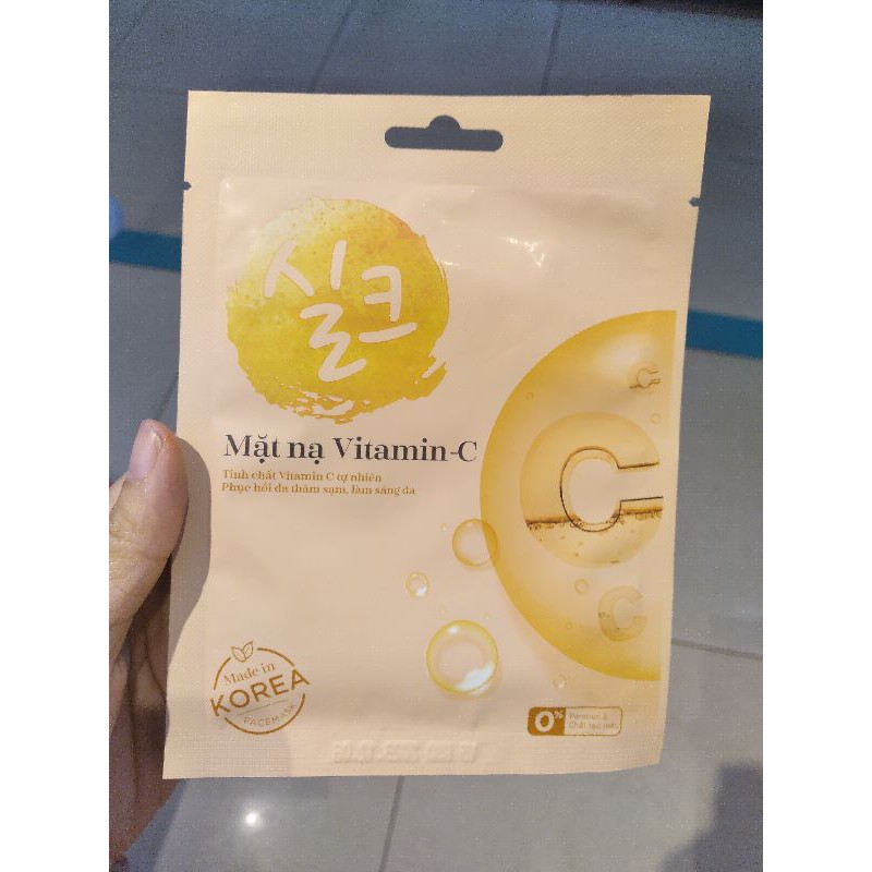 Mặt nạ giấy Vinmart Care Lựu Đỏ. Bơ. Dưỡng Trắng. Collagen. Vitamin C