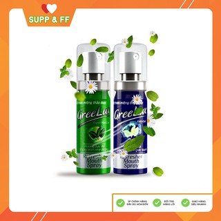 Xịt thơm miệng Greelux - Chai 12ml - Fresh Cool Mint/Extra Cool