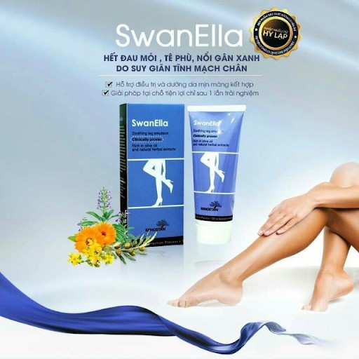 Gel bôi suy giãn tĩnh mạch chân swanElla