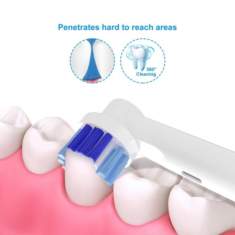 [Hàng mới về] Set 16 đầu bàn chải thay thế cho bàn chải đánh răng Oral B all series 5