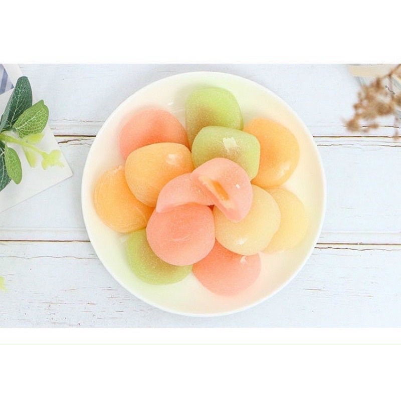 Bánh mochi kem lạnh vị hoa quả/ dâu tây/ nho/ xoài