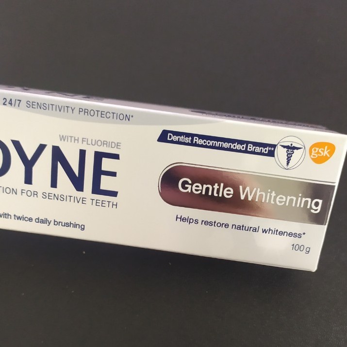 Sensodyne - Kem đánh trắng răng không ê buốt Gentle Whitening 100G - Made in Thailan