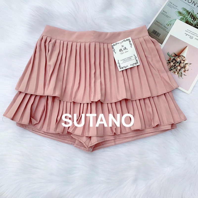 Chân váy xếp ly ngắn xòe chất đẹp - Mã CV307 | BigBuy360 - bigbuy360.vn