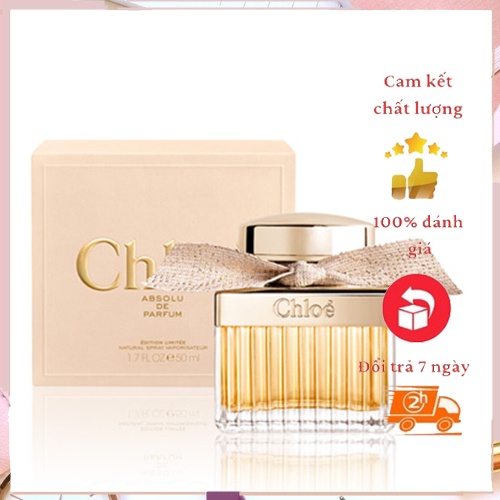 Dòng Wonderland Garden mới của Chloe Chloe, nước hoa nữ cổ điển cùng tên, ruy băng màu vàng, eau de toilette, hương thơ