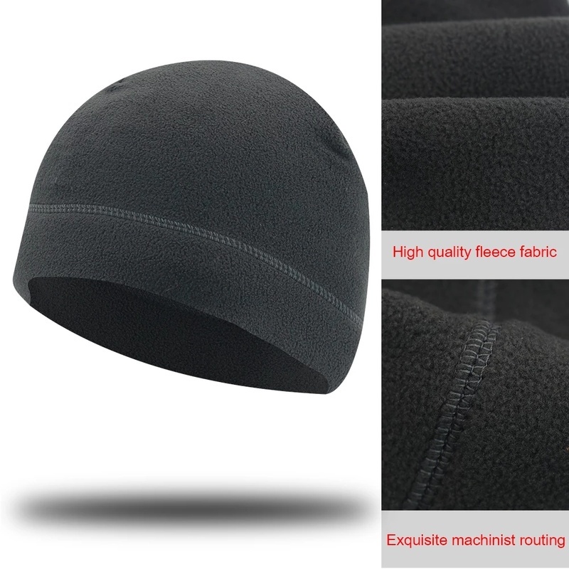 Mũ beanie trùm đầu mềm mại giữ ấm chống gió phong cách hip hop thời trang dành cho cả nam và nữ