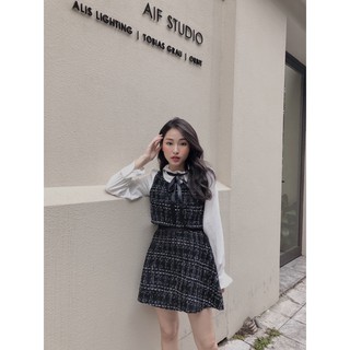 Váy tweet xòe VB59 1994closet