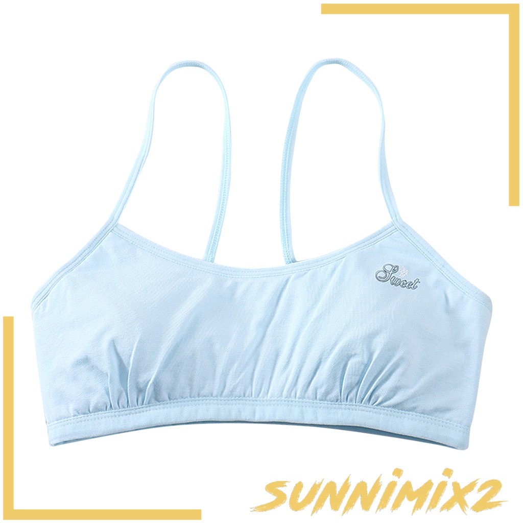 Áo Ngực Thể Thao Sunnimix2 Màu Trắng Co Giãn Thoải Mái Cho Nữ