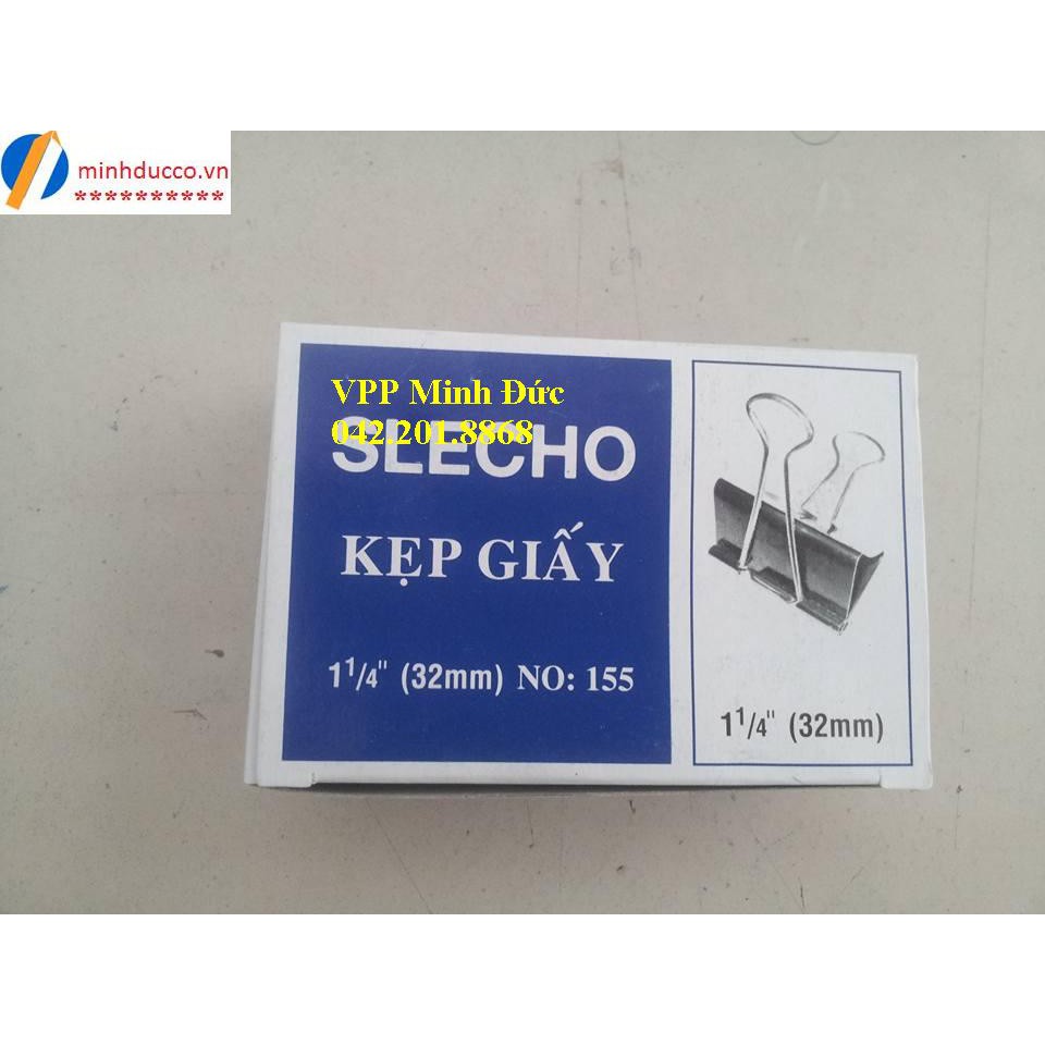 Kẹp bướm SLECHO 32mm đen