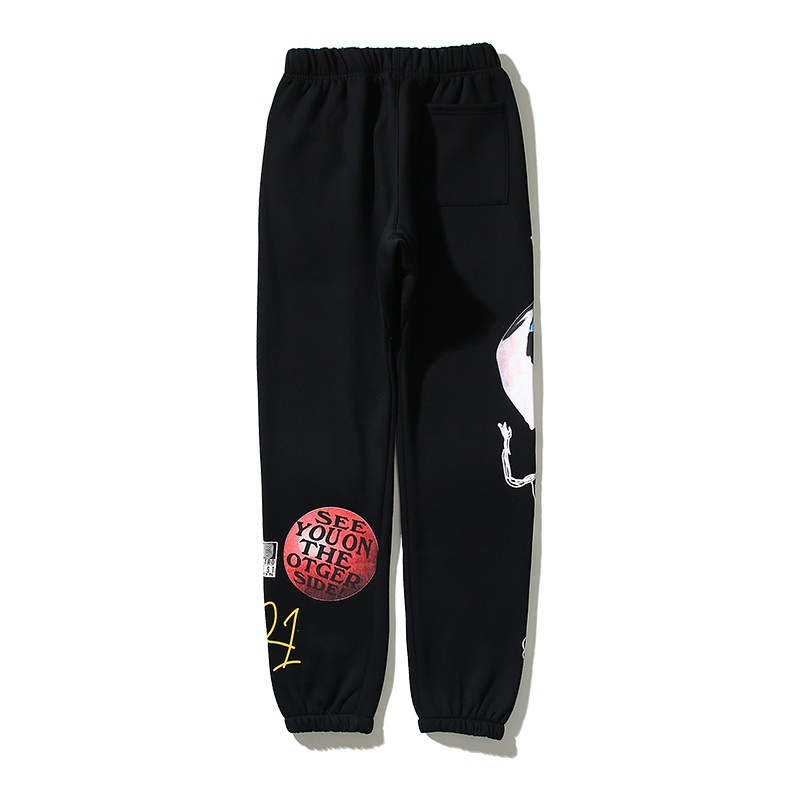 Quần Thể Thao Cotton Lưng Thun In Hình Xương Rồng Jack Travis Scott Thời Trang Cho Nam Và Nữ