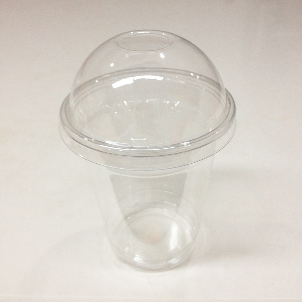 Ly nhựa nắp cầu 350ml (10 chiếc) | BigBuy360 - bigbuy360.vn