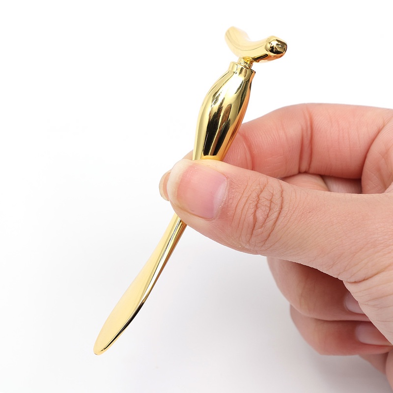 1 Dụng Cụ Trộn Kem Dưỡng Da Mắt Bằng Hợp Kim Kẽm Chống Nếp Nhăn