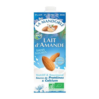 Sữa hạnh nhân hữu cơ La Mandorle 1L