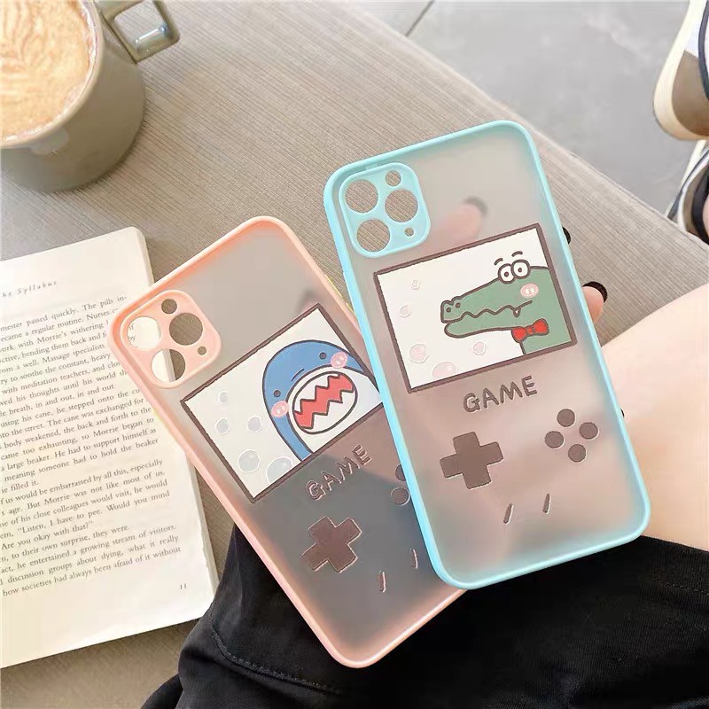 Ốp iPhone bảo vệ camera cá game iPhone 7 8 7 Plus 8 Plus X Xs Xr XsMax iPhone 11 11 Pro 11 Promax Cú Mèo Case