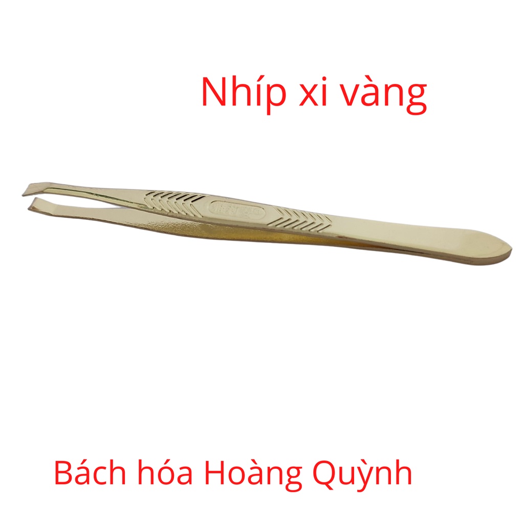 Nhíp xi vàng đa năng - nhổ râu, nhổ lông mày, nhổ lông nách