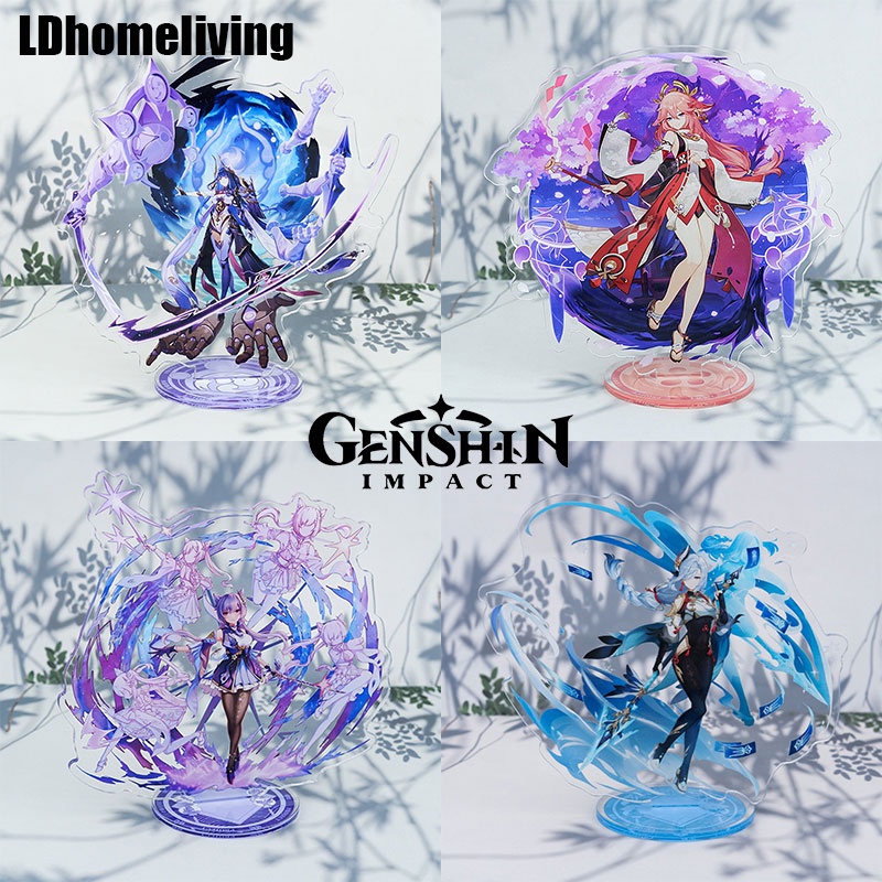 Mô hình nhân vật Shogun Shenhe The Lady La Signora Itto trong game Genshin Impact dạng đứng