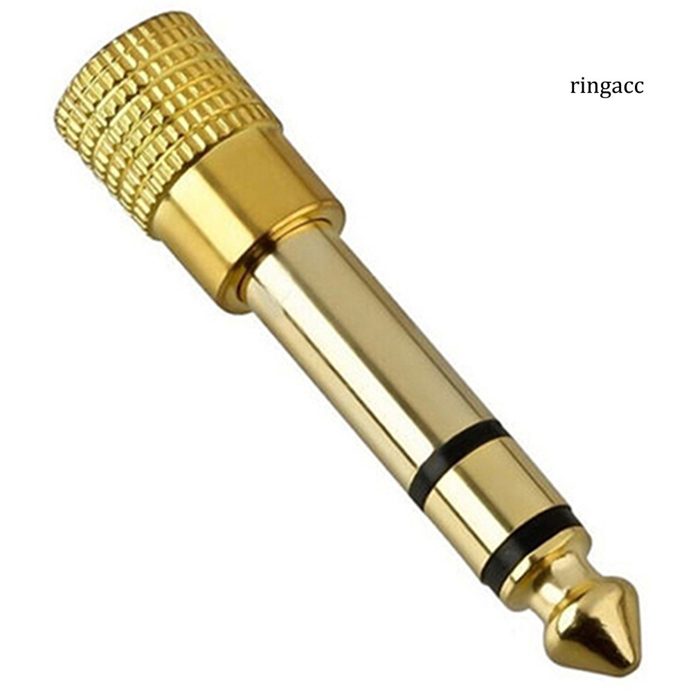 RC Giắc Cắm Tai Nghe Chuyển Đổi Từ 1 / 8 3.5mm Sang 6.5mm 1 / 4 Male