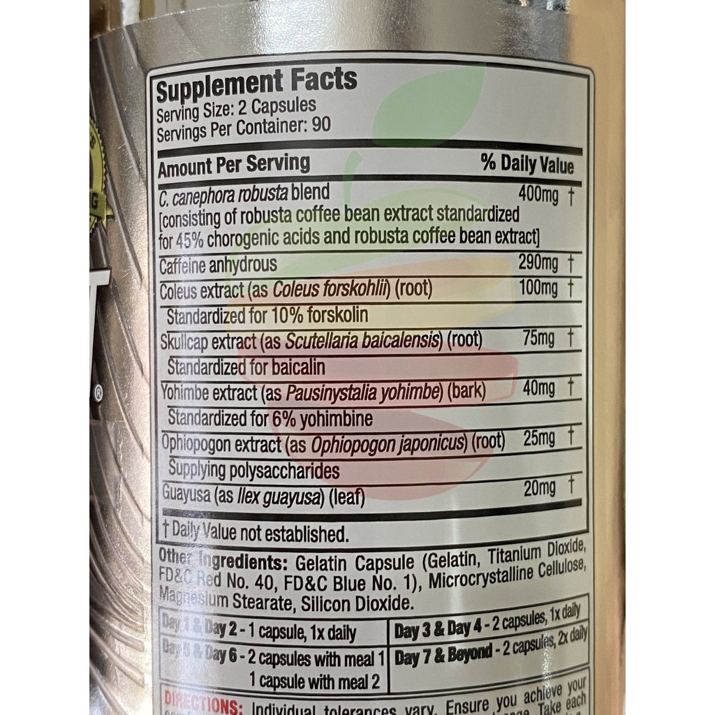 Viên Hỗ Trợ Đốt Mỡ Hydroxycut Hardcore USA