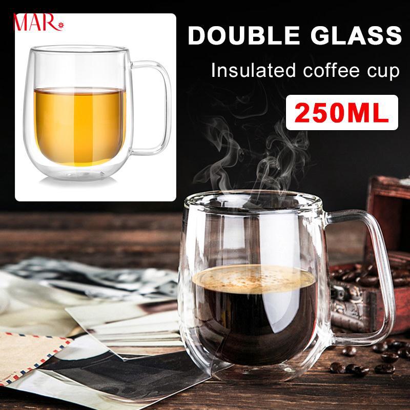 Ly uống cafe bằng thủy tinh borosilicate