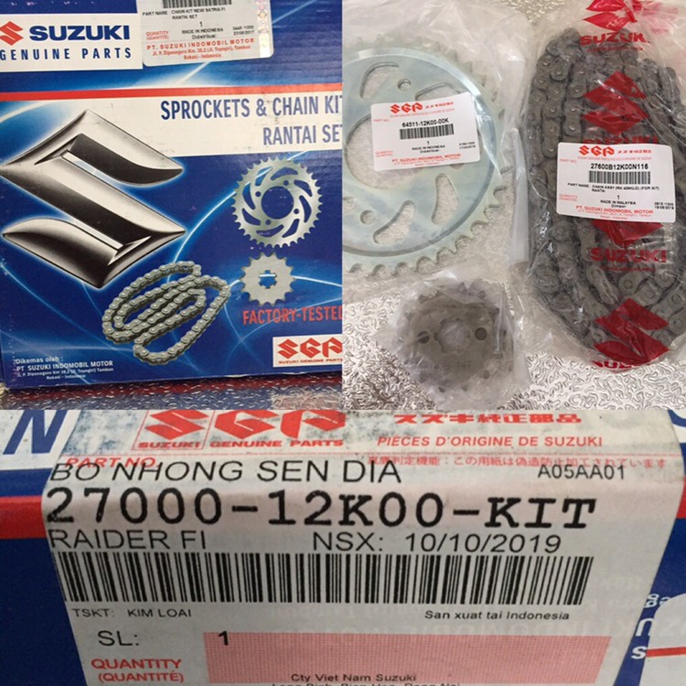 Nhông Sên Dĩa Raider Chính Hãng Suzuki