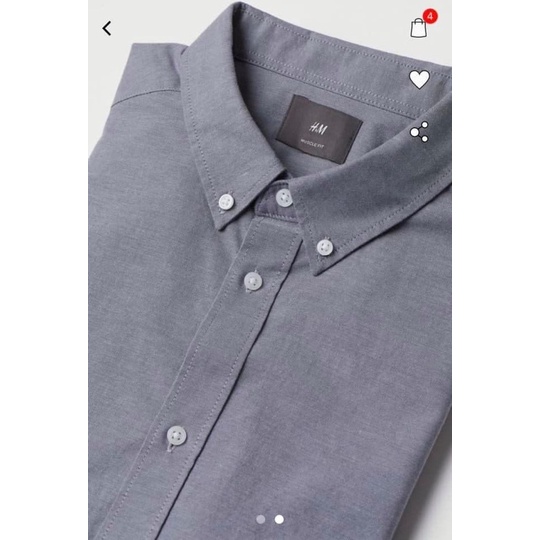 Áo sơ mi nam HM dài tay