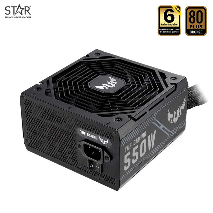 Nguồn Asus TUF Gaming 550W 80 Plus Bronze (TUF550BGAMING)