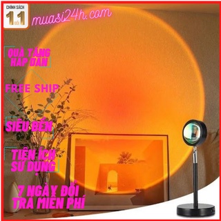 Đèn led chiếu hoàng hôn sunset, cầu vồng rainbow, mặt trời rose blackpink hot tiktok sống ảo |
