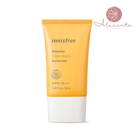 [MẪU MỚI 2020] Kem chống nắng Innisfree Triple shield/ Long lasting SPF 50 PA+++