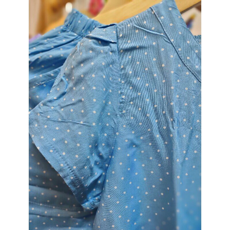 Bộ Lanh Tole Mặc Nhà Ngố Trẻ Có Tay Hàng Đẹp Ahoa