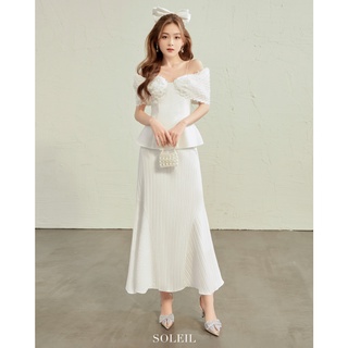 Chân váy nữ midi đuôi cá co giãn 2 chiều jaymi skirt