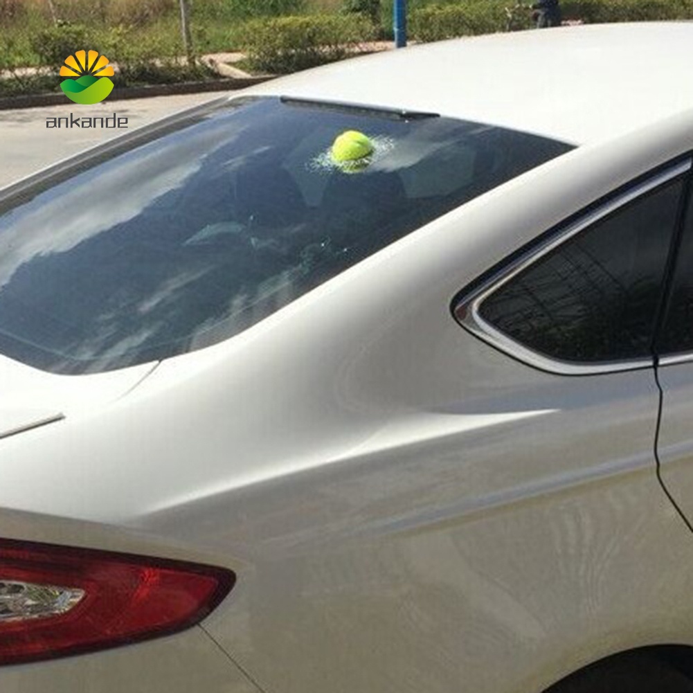 Sticker 3D Hình Quả Bóng Đá / Bóng Chày / Bóng Chày Trang Trí Xe Hơi