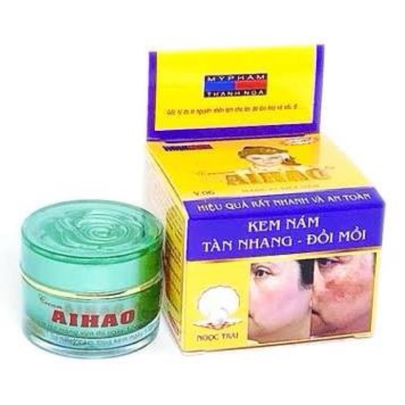 Kem Aihao trắng da mặt 10g 4 mẫu