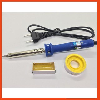 Combo 3 Sản Phẩm Mỏ Hàn, Cuộn Thiếc, Hộp Nhựa Thông chất lượng tốt