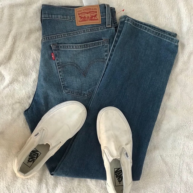 Quần jeans Levis boyfriend