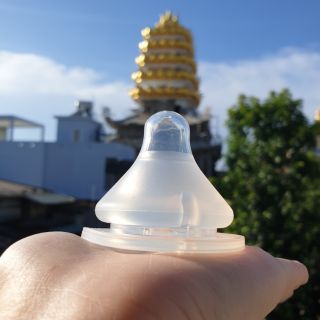 Núm ty bình sữa UPIS (thay vào đc Lan, Pig, Moyuum hoặc các bình sữa có núm ty rộng 5cm)