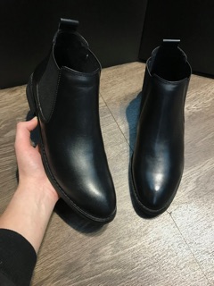 Giày chelsea boots da thật 100%