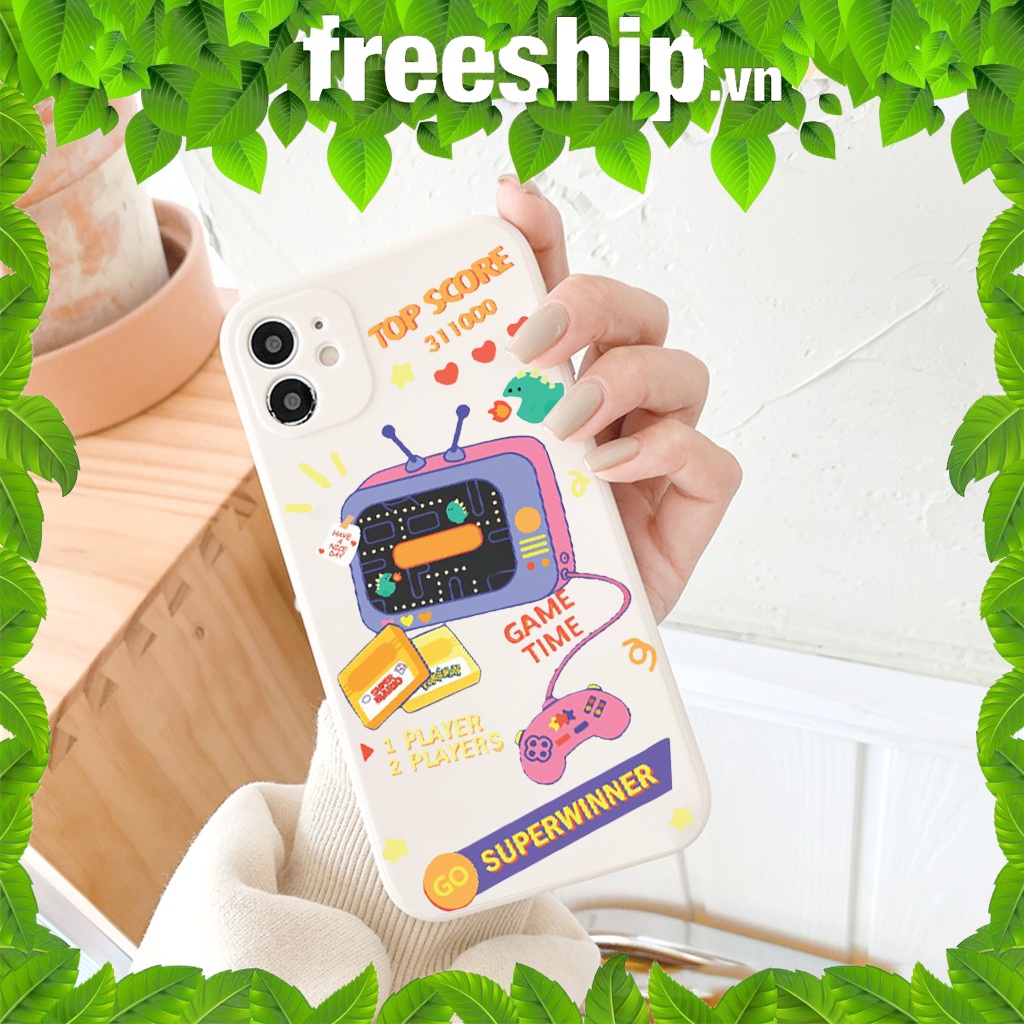 Ốp lưng iphone cạnh vuông S�U.PER WIN.NER 6/6s/6splus/7/7plus/8/8plus/x//xs/11/12/pro/max/plus/promax e125