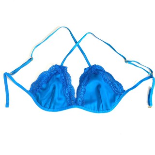 HISEXY Áo Lót Phi Lụa Không Mút Không Gọng