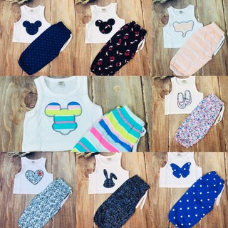 Bộ croptop cho bé gái 9-23kg