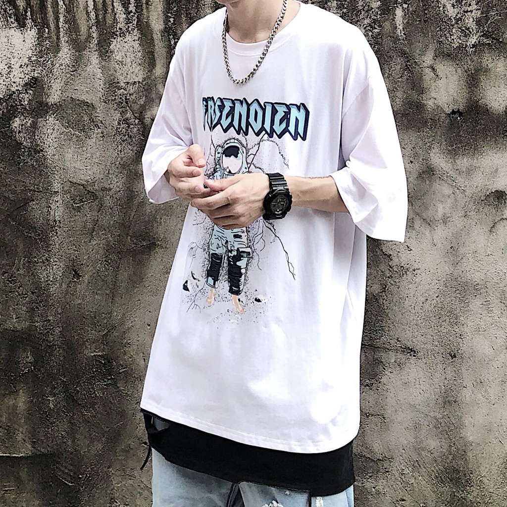 Áo thun nam nữ form rộng, áo phông tay lỡ ATL228 | BigBuy360 - bigbuy360.vn